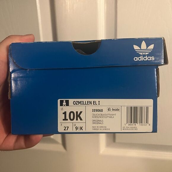 NWB Adidas Ozmillen Elastic Lace Shoes Kids - Picture 7 of 7